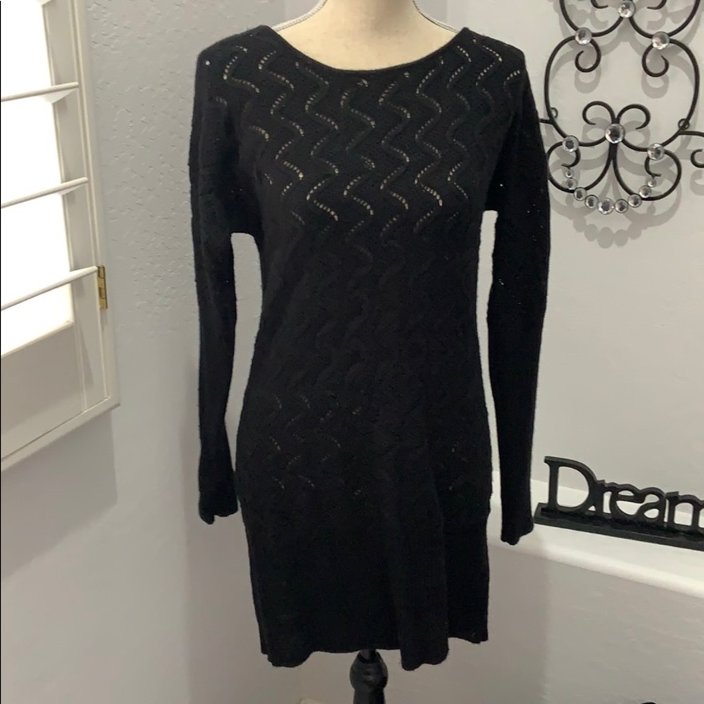 Black Long Sweater